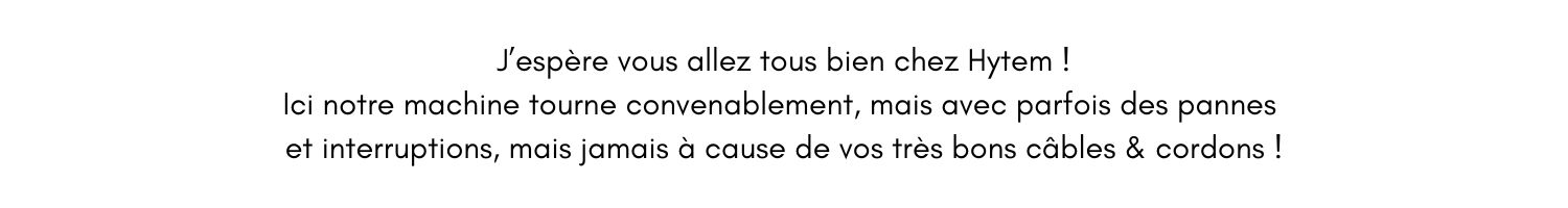 Témoignages HYTEM FR