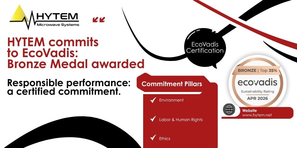 HYTEM commits to EcoVadis Bronze Medal awarded